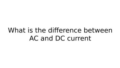 AC and DC current