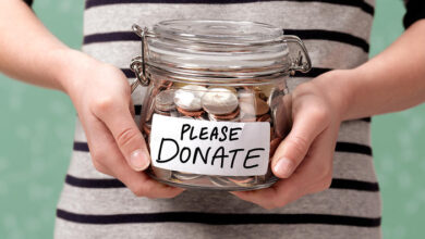 donate money to charity